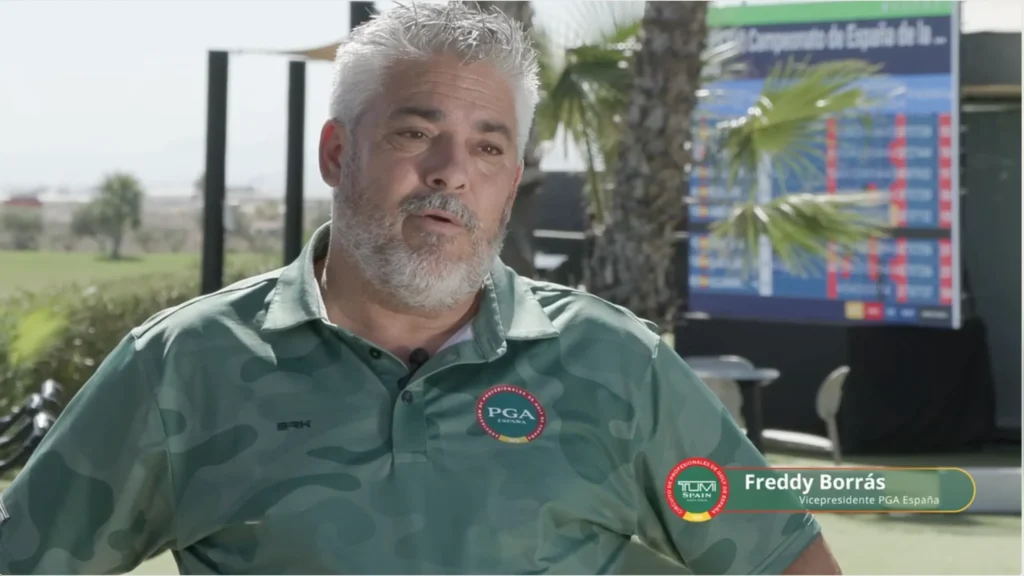 Fredy Borrás, protagonista en el Campeonato de España de la PGA en New Sierra Golf